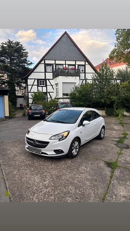 Weiß Gebraucht 2016 Opel Corsa Limousine | 4.799 € (Guter Preis) - Bild 1/4