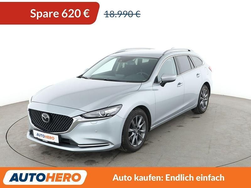 Grau Gebraucht 2019 Mazda 6 Exclusive-Line Kombi | 18.370 € (Fairer Preis) - Bild 1/3