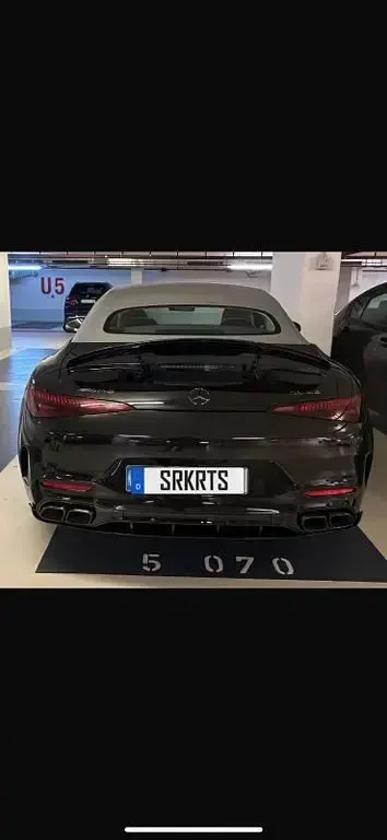 Gebraucht Mercedes SL63 AMG AMG 585 PS (430 kW) 2022 Schwarz Cabrio