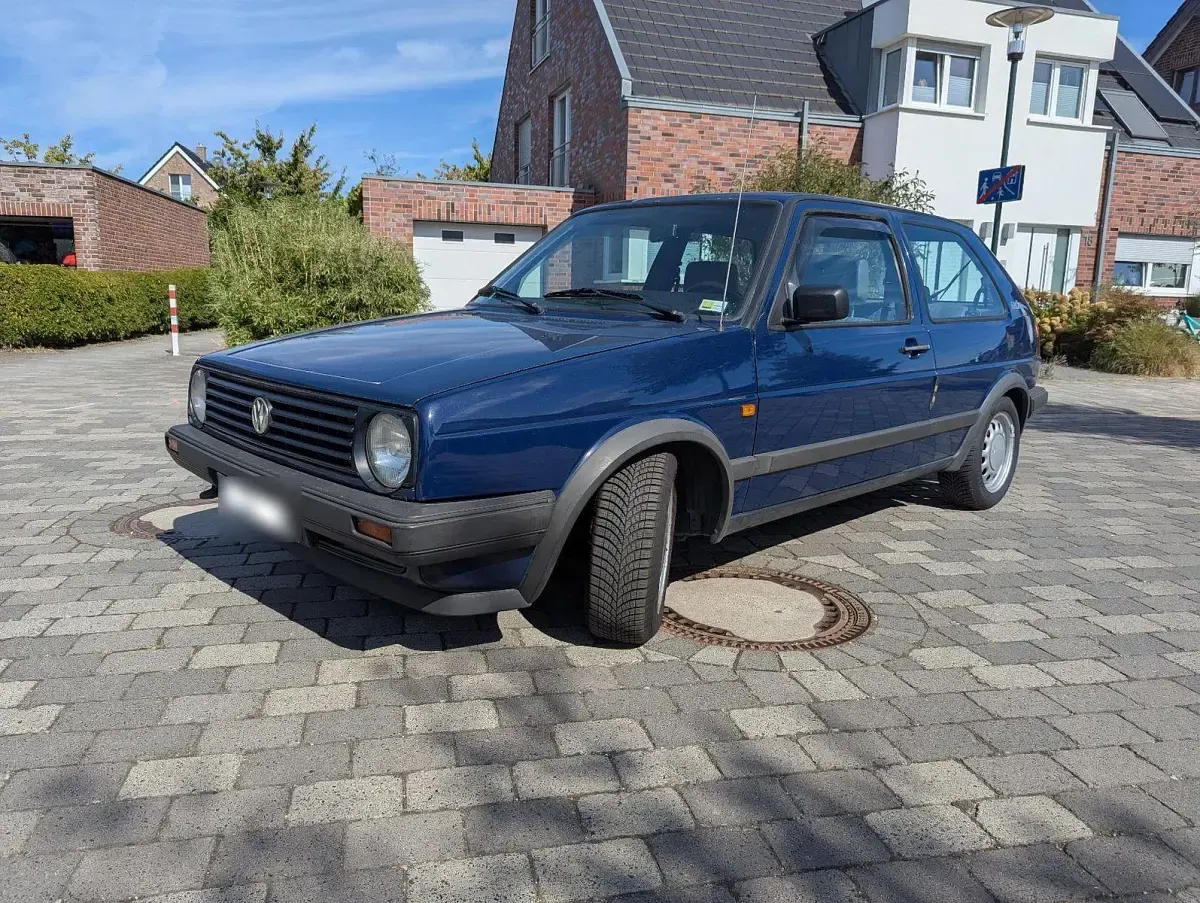 Gebraucht VW Golf III 54 PS (39 kW) 1992 Blau Kleinwagen