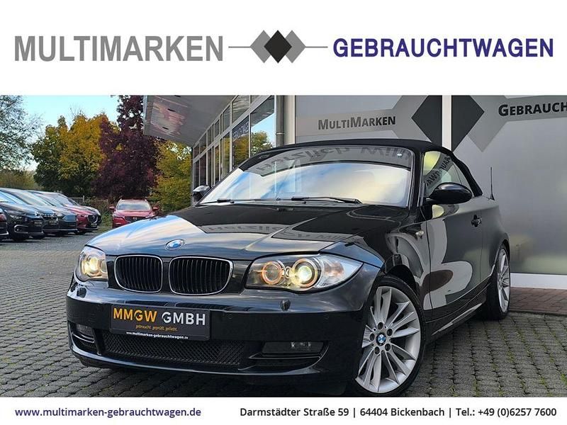 Black sapphire metallic Gebraucht 2009 BMW 120 Cabriolet Performance Cabrio | 8.990 € (Fairer Preis) - Bild 1/4