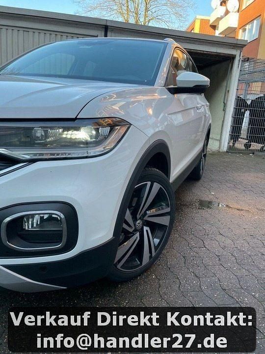 Gebraucht VW T-Cross Style 95 PS (69 kW) 2020 Weiß SUV