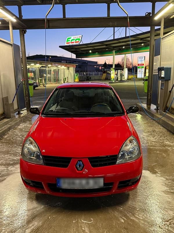 Rot Gebraucht 2008 Renault Clio II Kleinwagen | 1.550 € - Bild 1/4