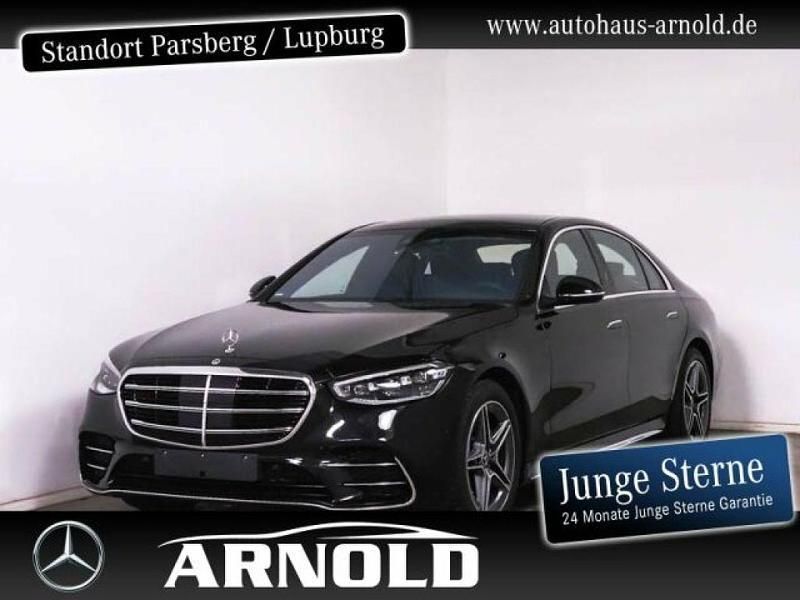 Obsidianschwarz (metallic) Gebraucht 2023 Mercedes S350 AMG Limousine | 94.439 € (Guter Preis) - Bild 1/4