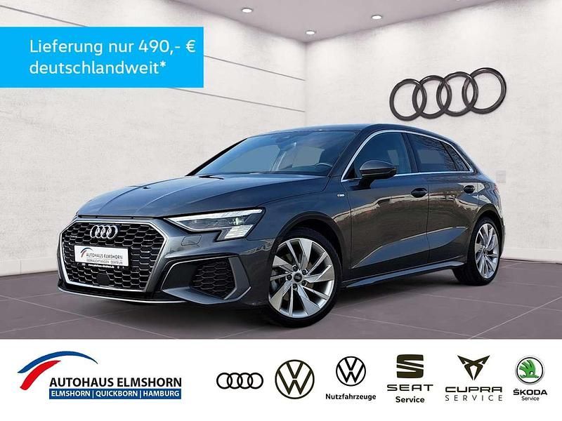 Daytonagrau perleffekt Gebraucht 2023 Audi A3 Sportback S-Line Limousine | 38.250 € (Etwas zu teuer) - Bild 1/3
