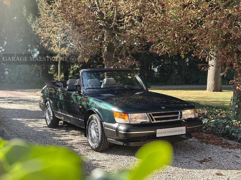 Grün Gebraucht 1993 Saab 900 Cabriolet Cabrio | 29.950 € - Bild 1/4