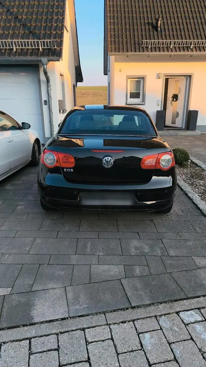 Brugt VW Eos 116 HK (85 kW) 2006 Sort Cabriolet