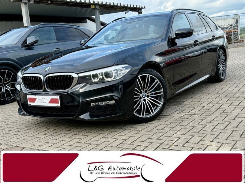 Schwarz Gebraucht 2018 BMW 530 M Sport Kombi | 18.990 € (Fairer Preis) - Bild 1/4
