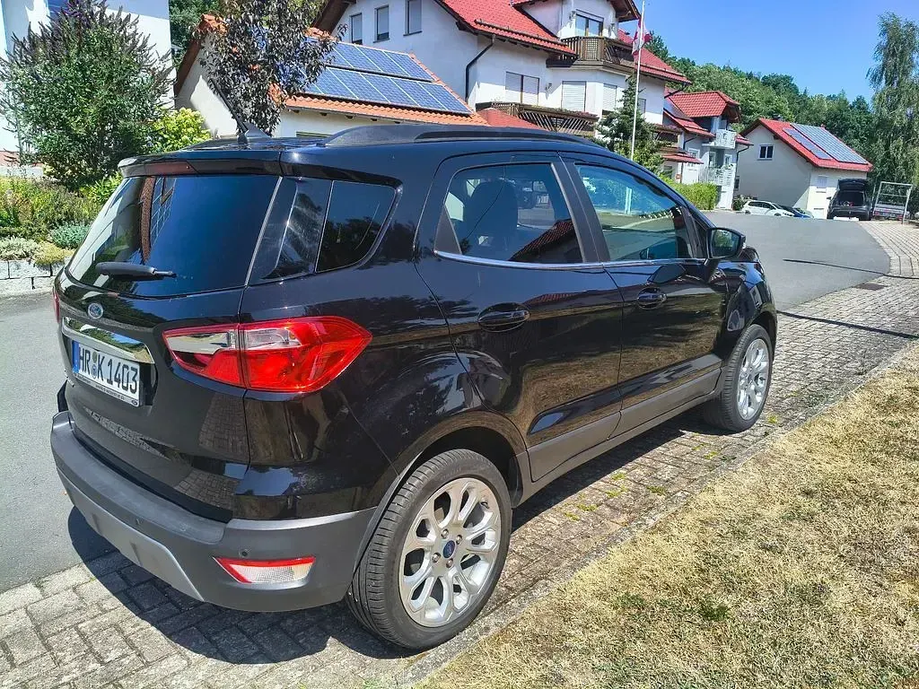 Gebraucht Ford Ecosport Titanium 125 PS (91 kW) 2022 Schwarz SUV