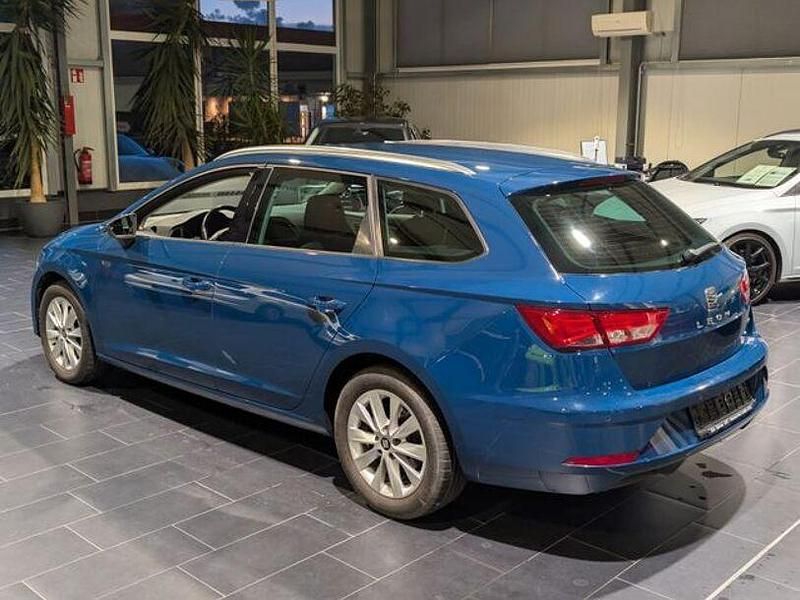 Gebraucht Seat Leon ST Style 110 PS (80 kW) 2017 Blau Kombi
