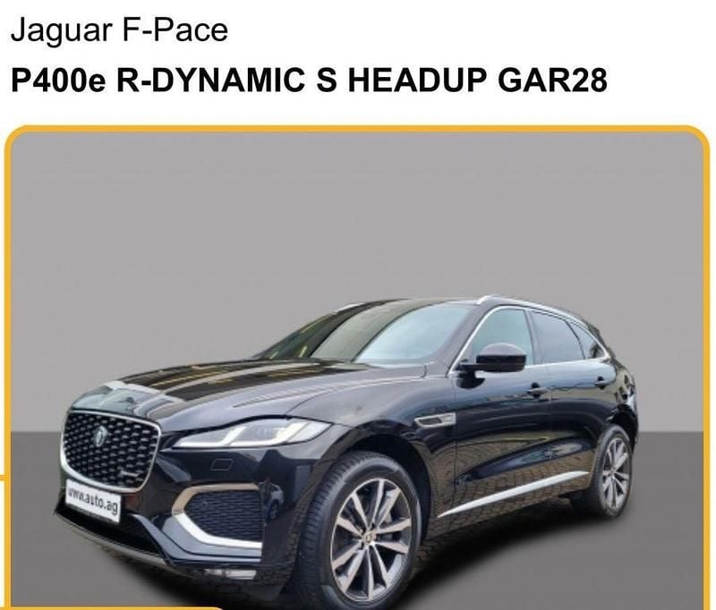 Gebraucht Jaguar F-Pace R-Dynamic 404 PS (297 kW) 2023 Schwarz SUV