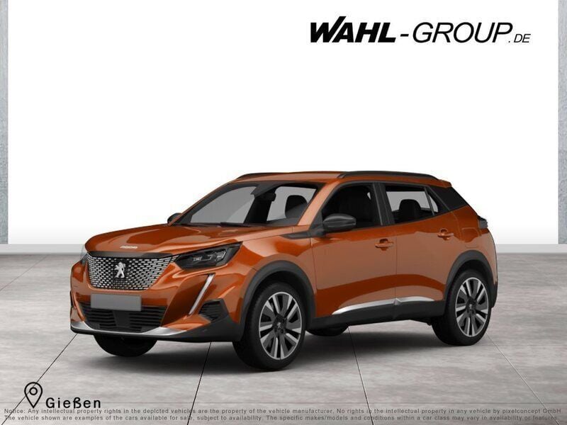 Orange Gebraucht 2020 Peugeot e-2008 Allure SUV | 17.990 € (Fairer Preis) - Bild 1/4
