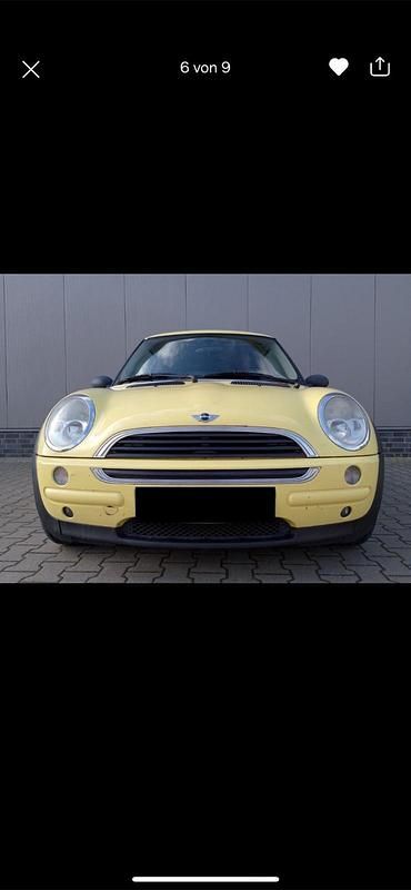 Gelb Gebraucht 2002 Mini Cooper Kleinwagen | 1.350 € - Bild 1/4