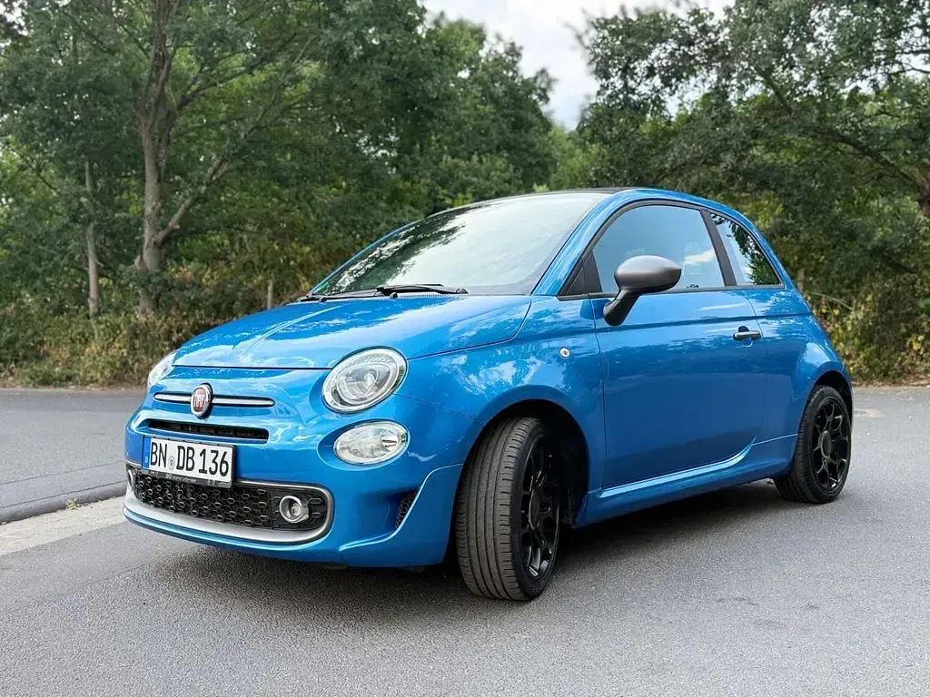 Gebraucht Fiat 500C 86 PS (63 kW) 2017 Blau Cabrio