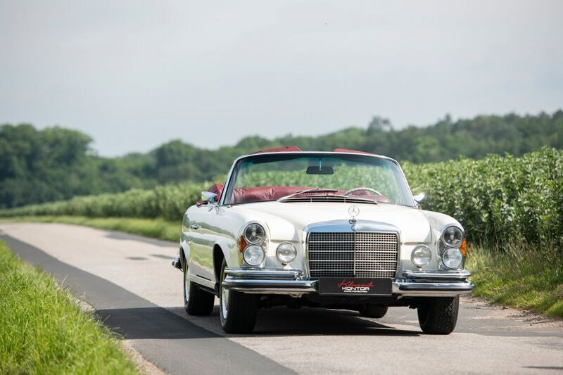Violett Gebraucht 1970 Mercedes 280 Cabrio | 225.000 € - Bild 1/4