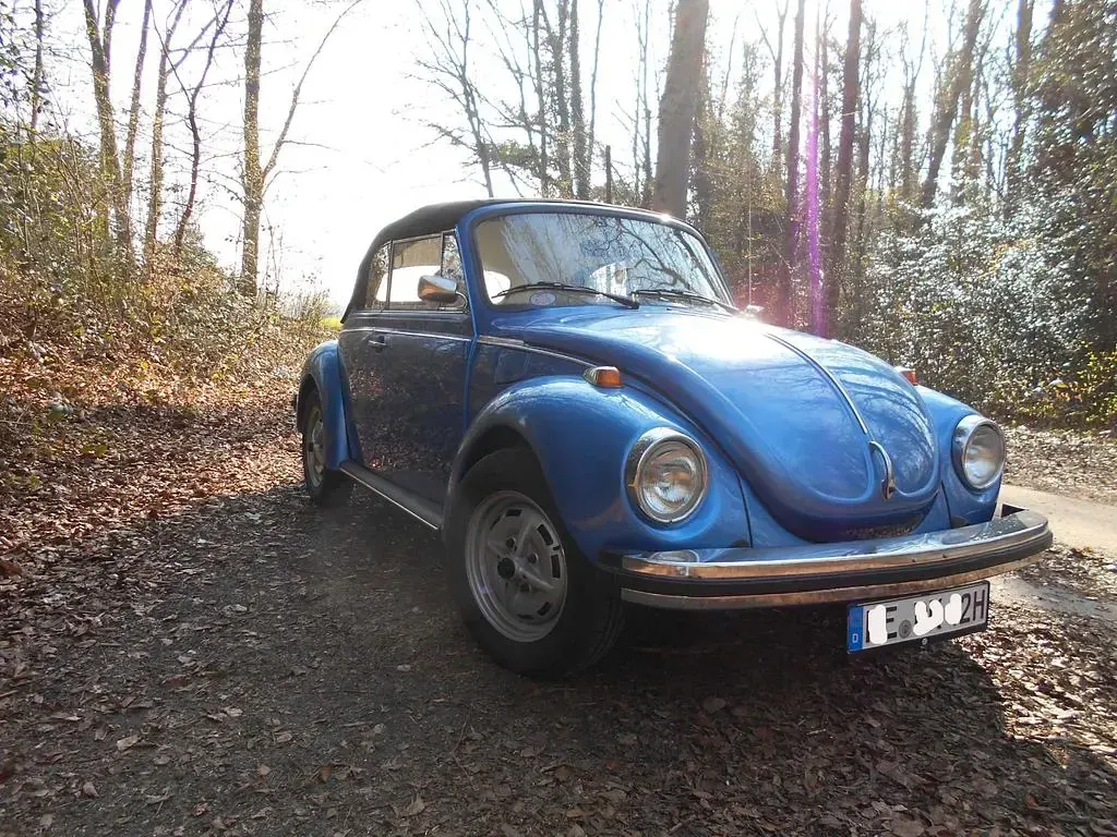 Gebraucht VW Käfer S 50 PS (36 kW) 1978 Blau Cabrio
