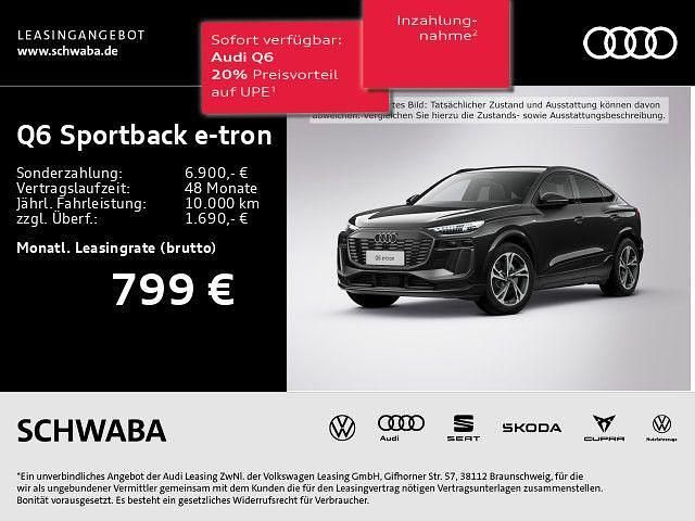 Rot Neu 2025 Audi Q6 Sportback e-tron Sport SUV | 87.390 € (Fairer Preis) - Bild 1/4