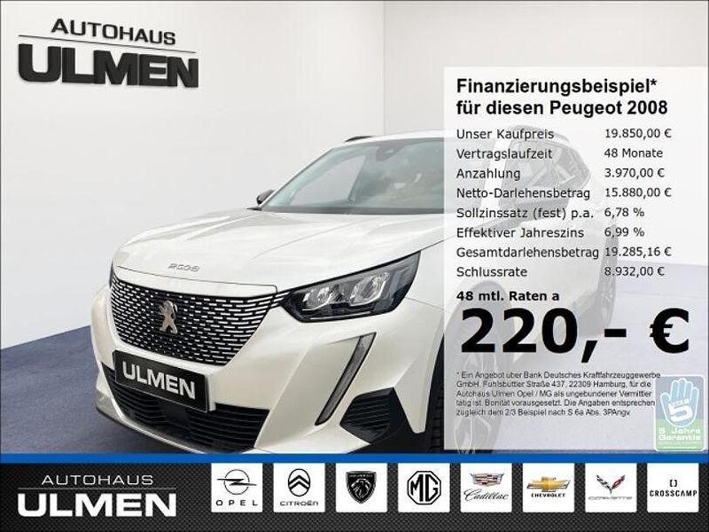 Weiss Gebraucht 2022 Peugeot e-2008 Allure SUV | 19.850 € (Fairer Preis) - Bild 1/4