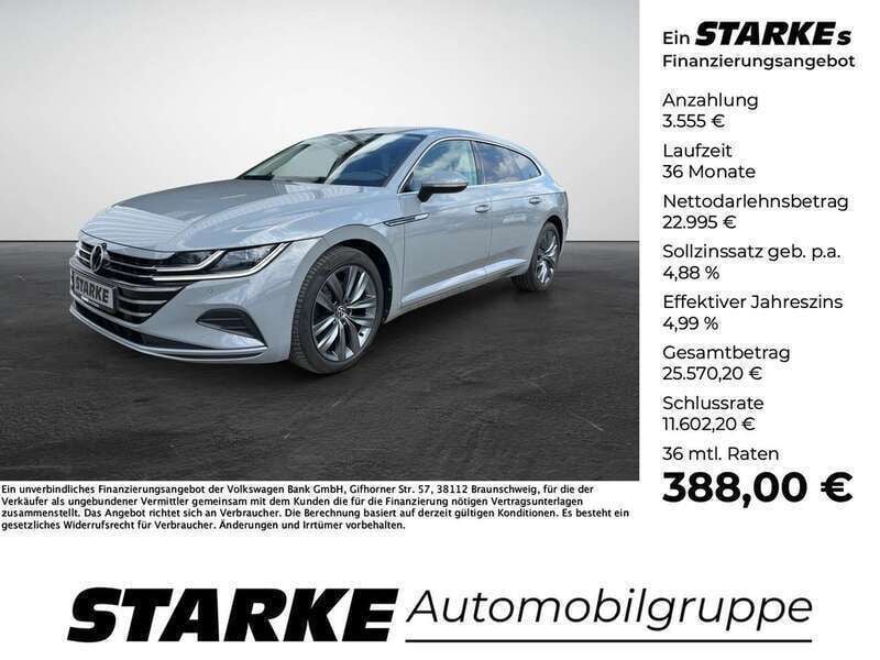 Grau Gebraucht 2022 VW Arteon Limousine | 26.550 € (Fairer Preis) - Bild 1/4