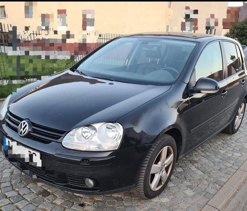 Schwarz Gebraucht 2008 VW Golf VI Comfortline Limousine | 2.400 € (Superpreis) - Bild 1/4