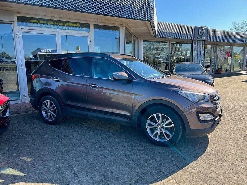 Gebraucht Hyundai Santa Fe Premium 197 PS (144 kW) 2014 Braun SUV