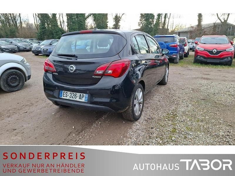 Gebraucht Opel Corsa 101 PS (74 kW) 2017 Onyx schwarz Kleinwagen