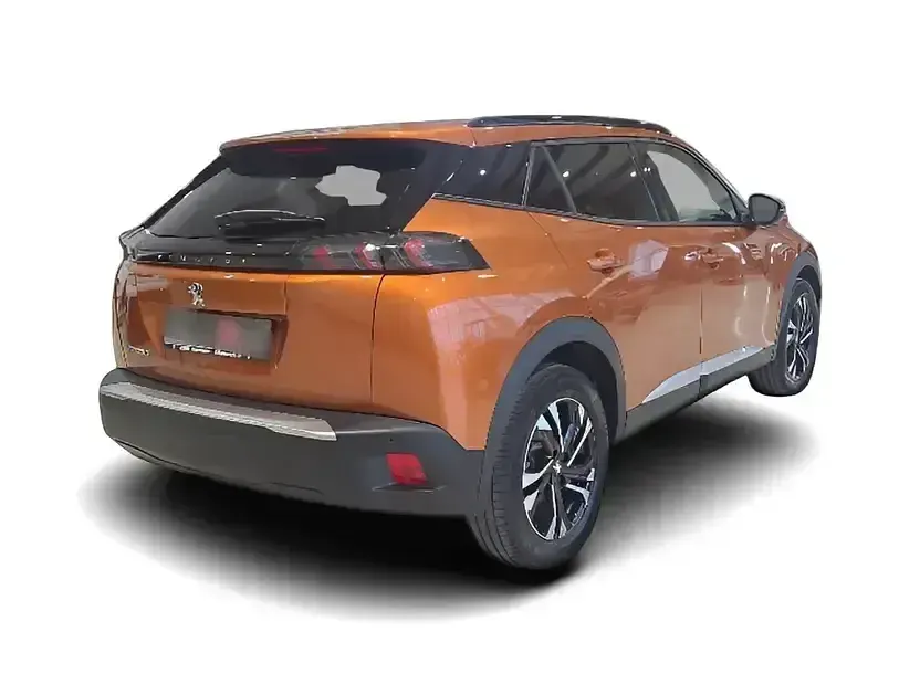 Gebraucht Peugeot e-2008 Allure 100 kW (136 PS) 2021 Orange SUV