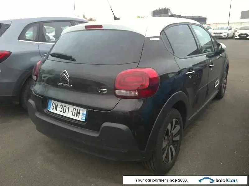 Usado Citroën C3 PureTech 110 CV (80 kW) 2024 Negro Berlina