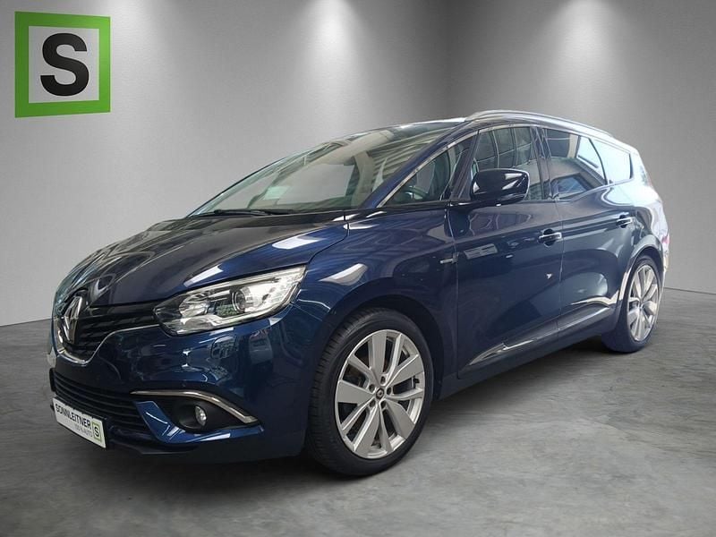 Gebraucht Renault Grand Scénic LIMITED Deluxe 159 PS (116 kW) 2020 Blau Van / Kleinbus