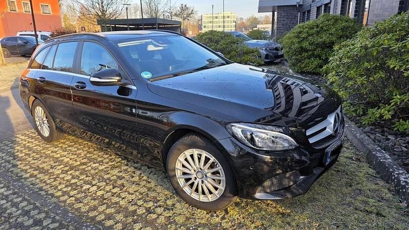 Schwarz Gebraucht 2015 Mercedes C220 Avantgarde Kombi | 8.500 € (Superpreis) - Bild 1/4