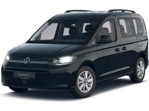 Neu VW Caddy Life 116 PS (85 kW) 2025 Schwarz (deep black) Van / Kleinbus