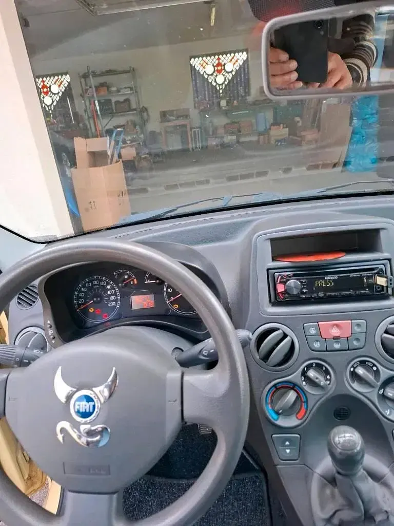 Gebraucht Fiat Panda 60 PS (44 kW) 2007 Gelb Kleinwagen