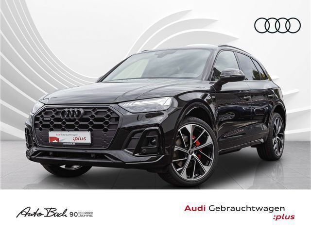 Schwarz (mythosschwarz metallic) Gebraucht 2023 Audi Q5 S-Line SUV | 45.570 € (Fairer Preis) - Bild 1/4