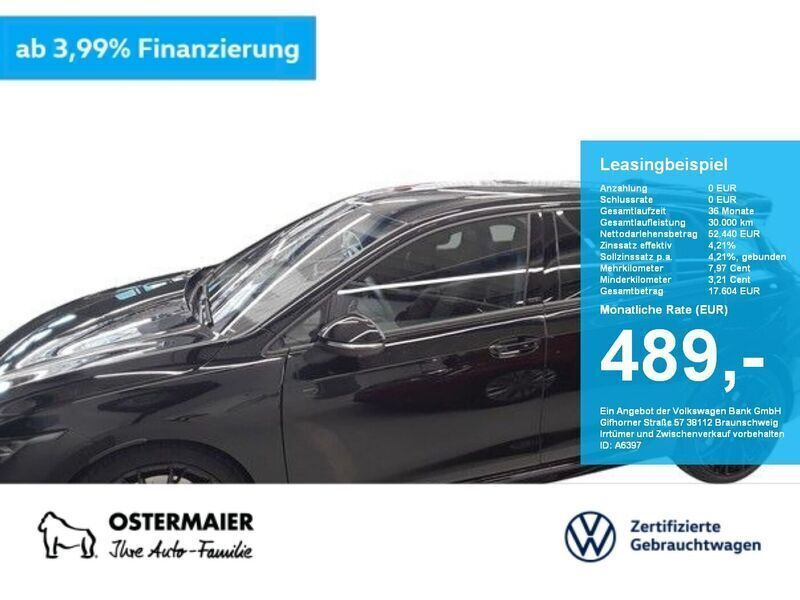 Schwarz Gebraucht 2024 VW Golf VIII Black Edition Limousine | 53.880 € (Teuer) - Bild 1/4