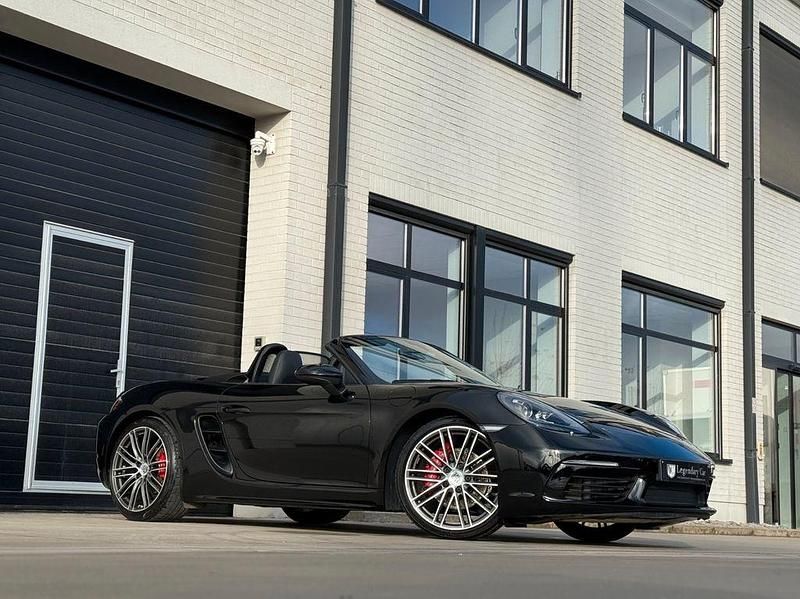 Schwarz Gebraucht 2018 Porsche Boxster S Cabrio | 63.950 € (Fairer Preis) - Bild 1/4
