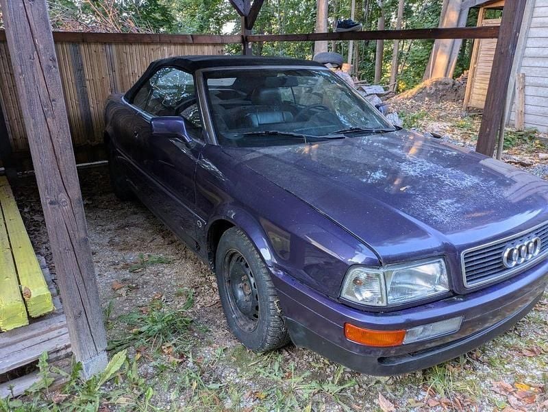 Violet Gebraucht 1996 Audi Cabriolet Sport Cabrio | 2.499 € - Bild 1/4