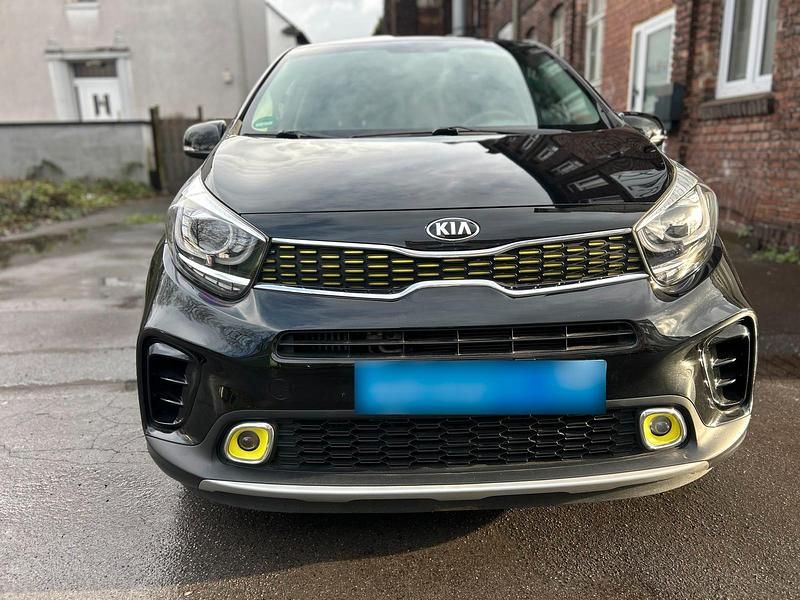 Gebraucht Kia Picanto X-Line 101 PS (74 kW) 2018 Schwarz Kleinwagen