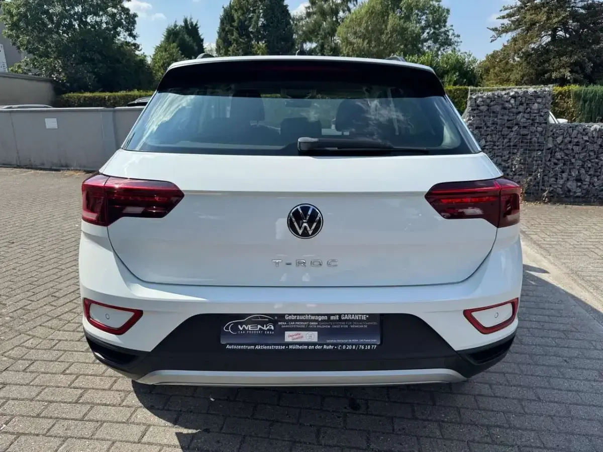 Gebraucht VW T-Roc Life 110 PS (80 kW) 2022 Weiß SUV