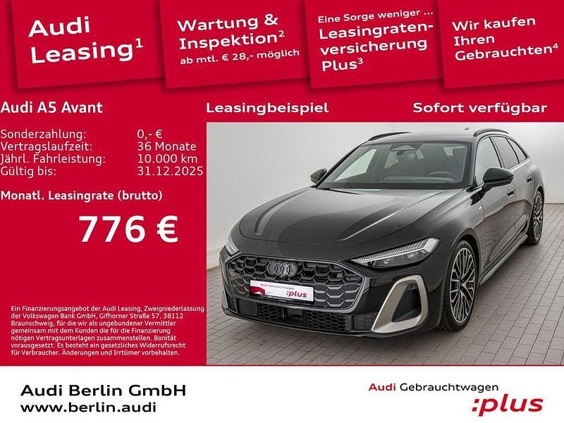 Mythosschwarz metallic Gebraucht 2025 Audi A5 Ambiente Coupé | 66.990 € - Bild 1/3