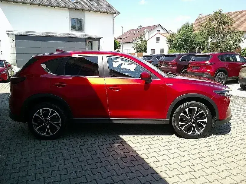 Gebraucht Mazda CX-5 Ad'Vantage 165 PS (121 kW) 2022 Magmarot metallic SUV