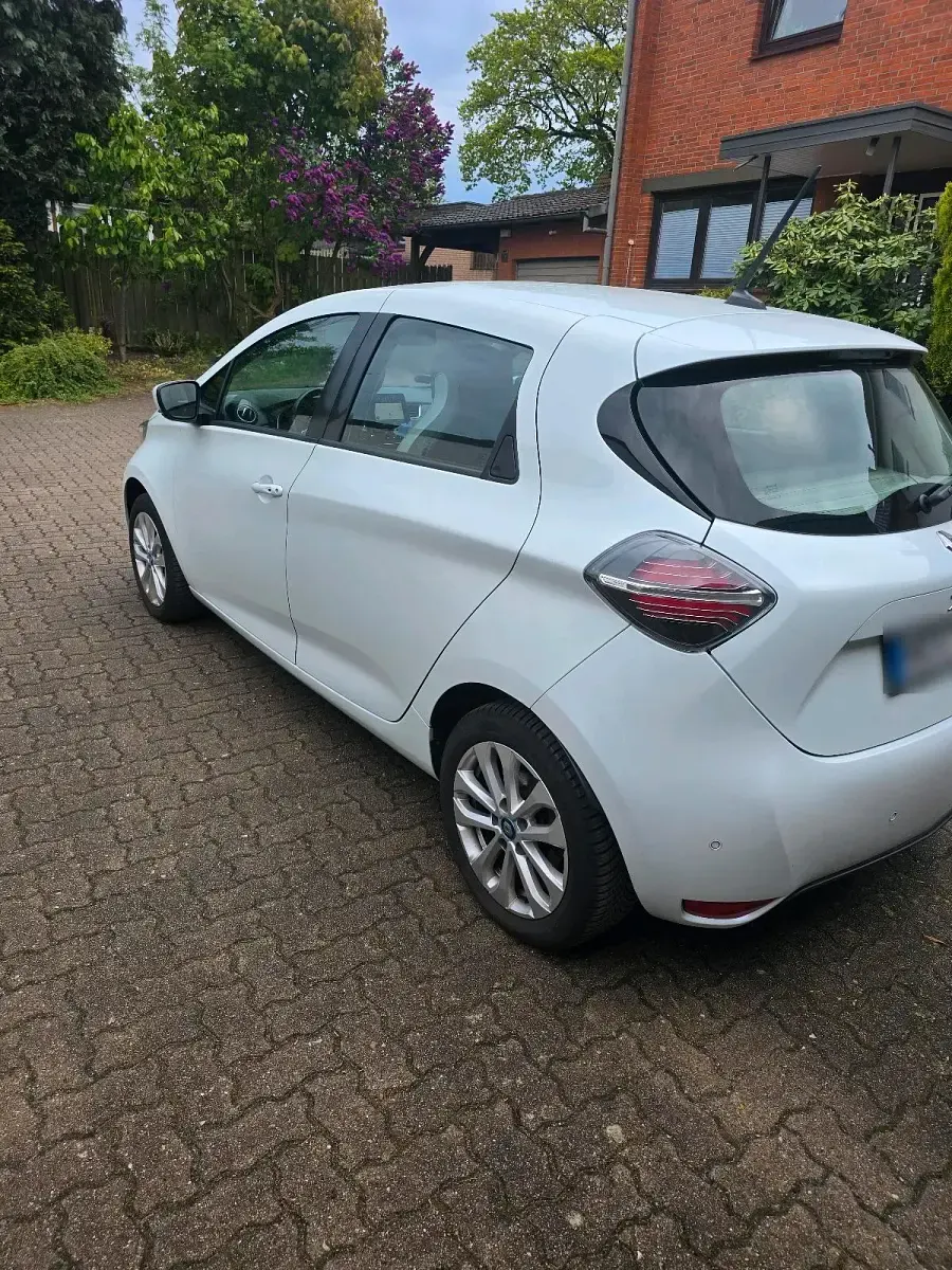 Usata Renault Zoe Experience 99 kW (135 CV) 2019 Bianco Utilitaria
