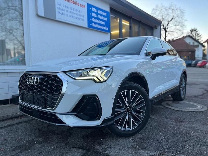 Weiß Gebraucht 2020 Audi Q3 Sportback Sport SUV | 28.899 € (Guter Preis) - Bild 1/4