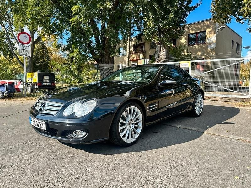 Schwarz Gebraucht 2008 Mercedes SL350 Cabrio | 15.995 € (Guter Preis) - Bild 1/4