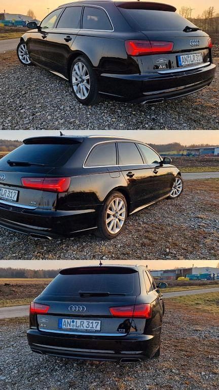 Schwarz Gebraucht 2015 Audi A6 Business Kombi | 16.490 € (Guter Preis) - Bild 1/4