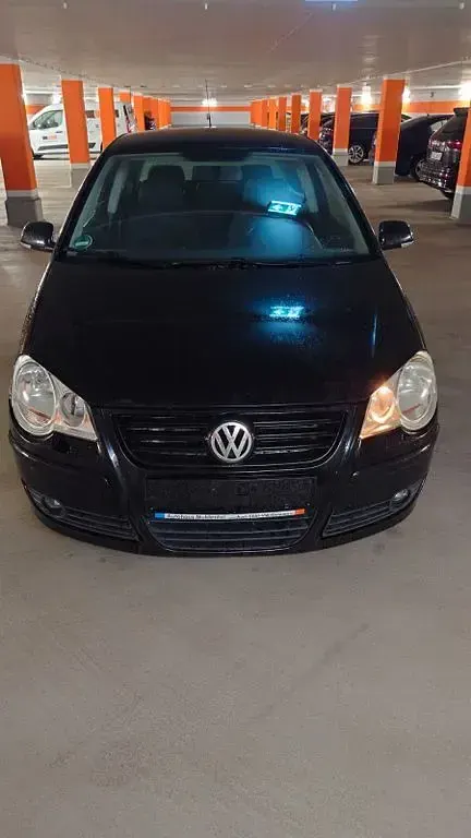Gebraucht VW Polo 80 PS (58 kW) 2008 Schwarz Kleinwagen