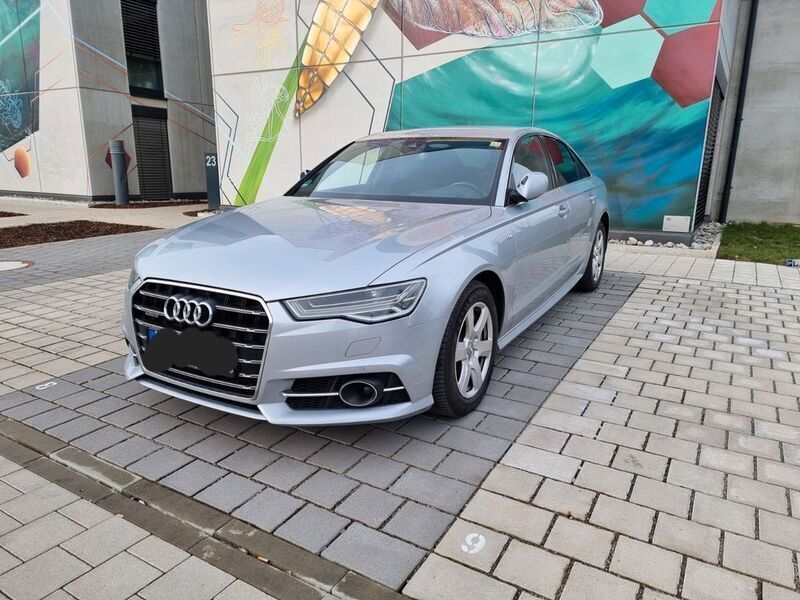 Silber Gebraucht 2017 Audi A6 Ambiente Limousine | 20.700 € (Fairer Preis) - Bild 1/4