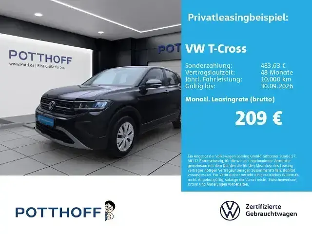Gebraucht VW T-Cross 95 PS (69 kW) 2025 SUV