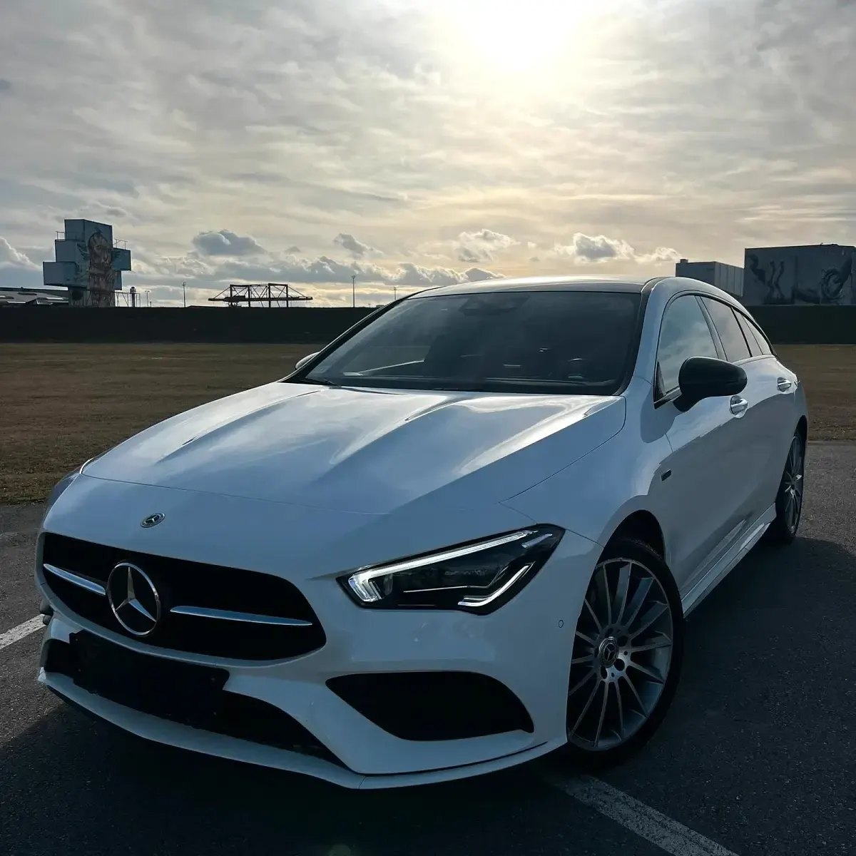 Usata Mercedes E250 AMG 160 CV (117 kW) 2020 Bianco Station wagon