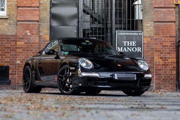 Schwarz Gebraucht 2005 Porsche 911 Carrera Cabriolet Cabrio | 43.000 € (Superpreis) - Bild 1/4