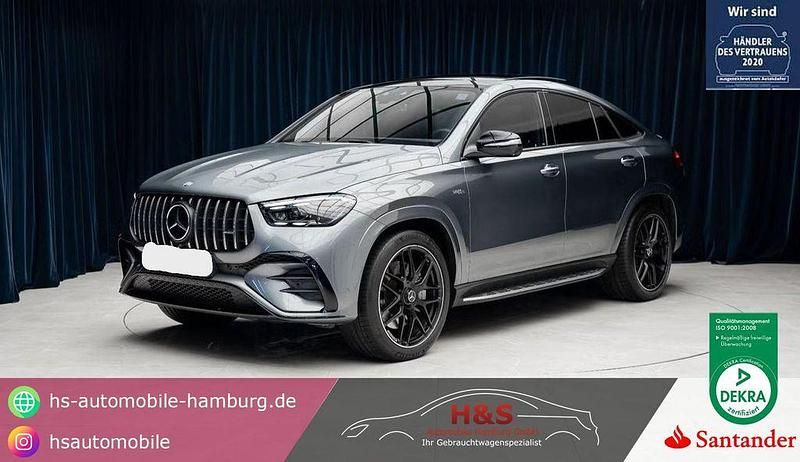 Selenitgrau lack Gebraucht 2024 Mercedes GLE53 AMG AMG Coupé | 101.900 € (Guter Preis) - Bild 1/4